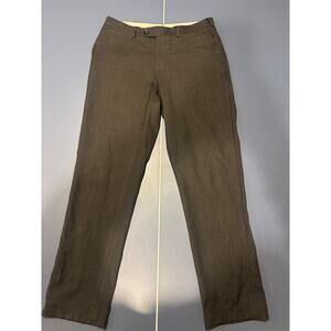 Suitsupply Brescia 100% Wool Gray Dress Pants Mens 32